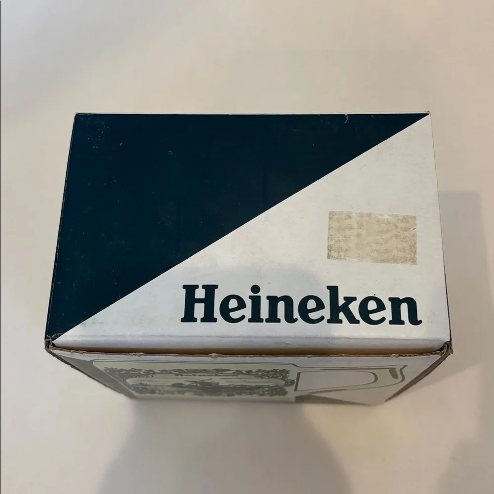 Vintage Heineken Blue Delft's Hand Painted Mug Made in Holland Beer Stein‎